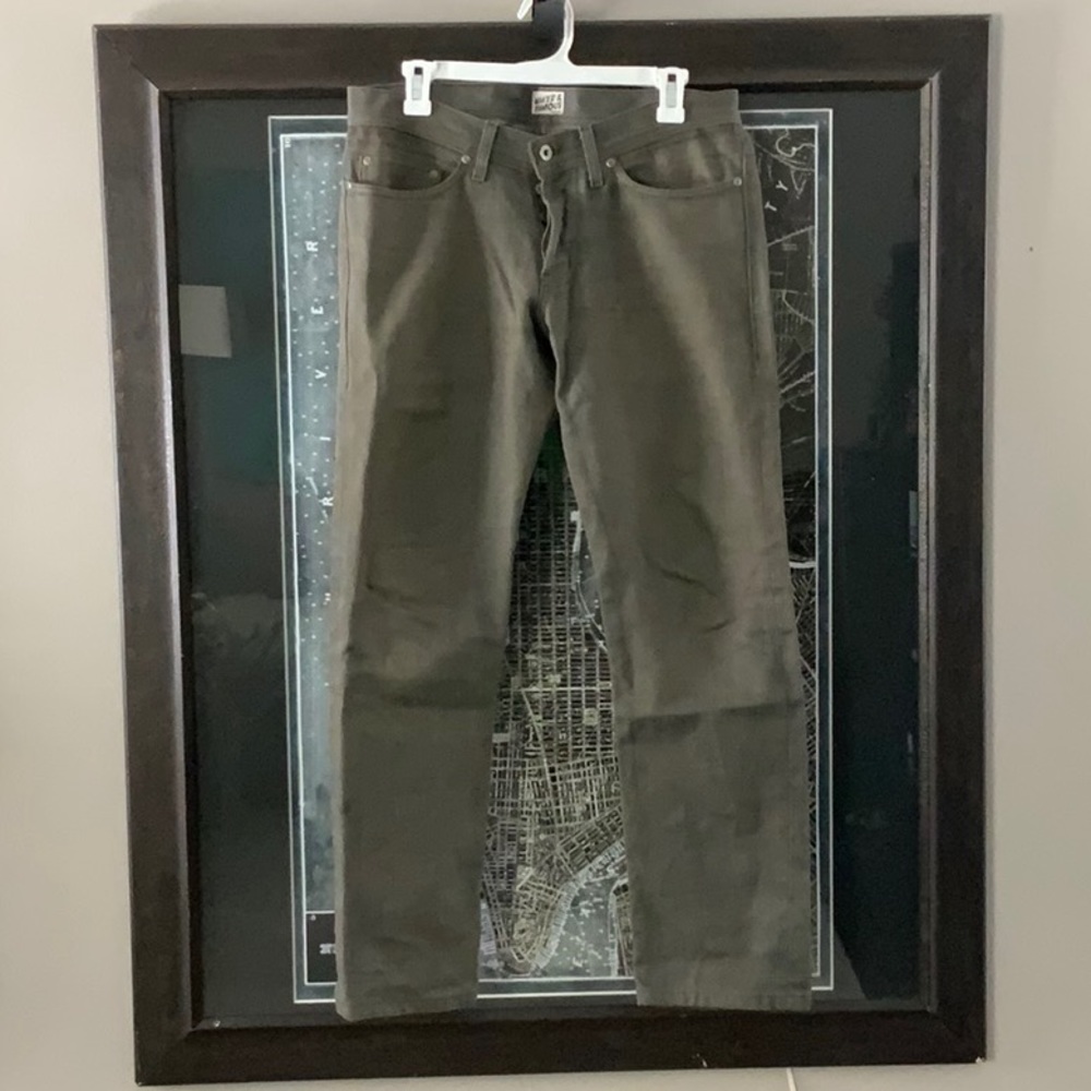 Naked and Famous Broken Twill Weird Guy Selvedge